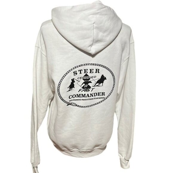 Lee Five Diamond Productions Steer Commander Team Roping Hoodie - Picture 3 of 7